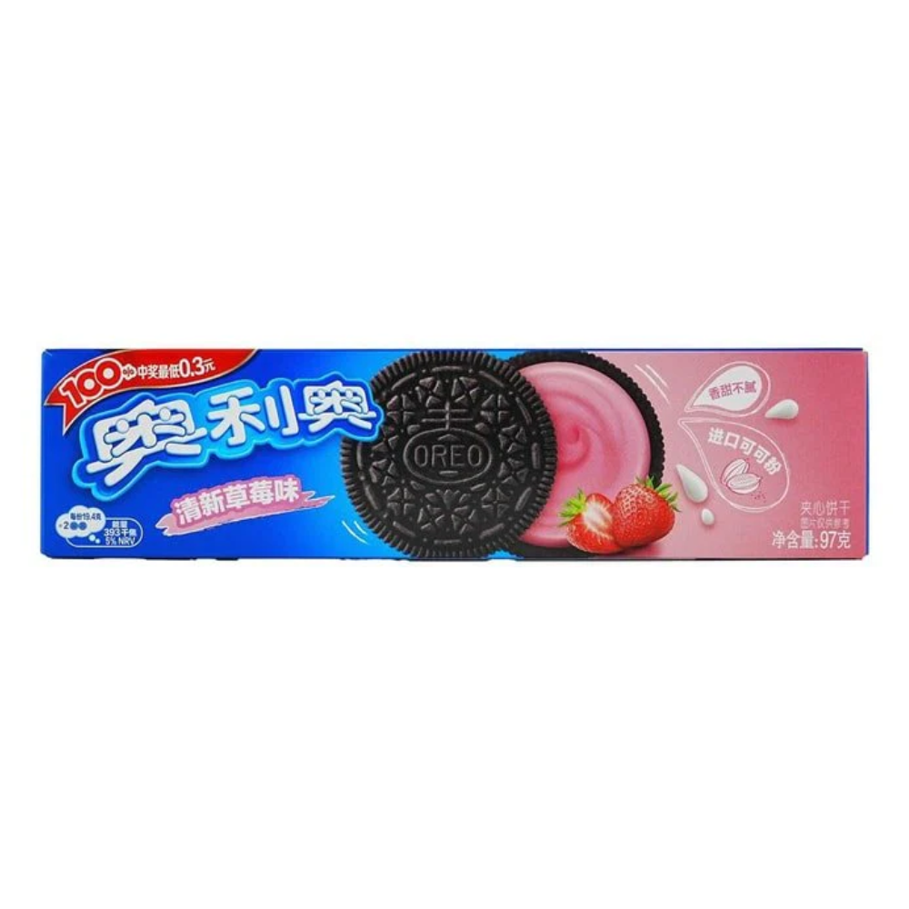 Oreo Fresh Strawberry Flavor Cookies (97g)