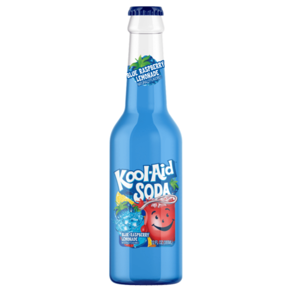 Kool-Aid Blue Raspberry Lemonade Soda (355ml)