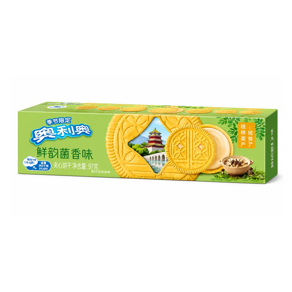 Oreo Mushroom Flavor Sandwich Cookies (97g)
