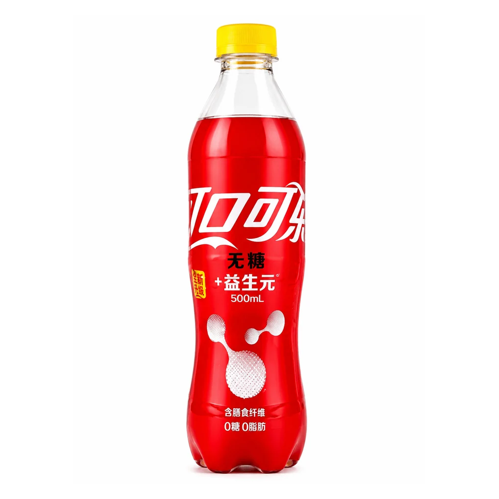 Coca-Cola Fiber Zero Sugar Exotic Soda (500ml)