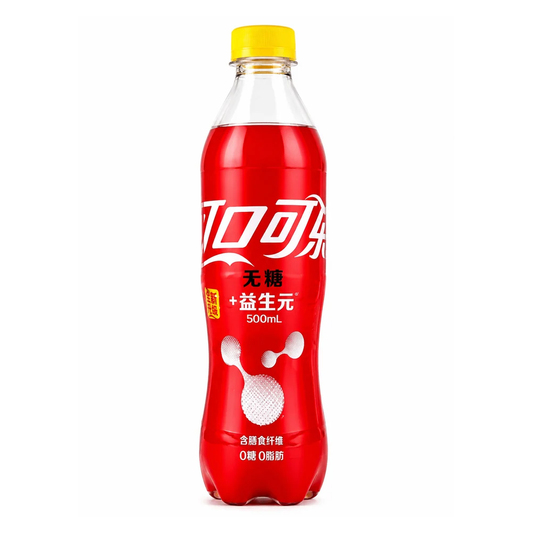 Coca-Cola Fiber Zero Sugar Exotic Soda (500ml)
