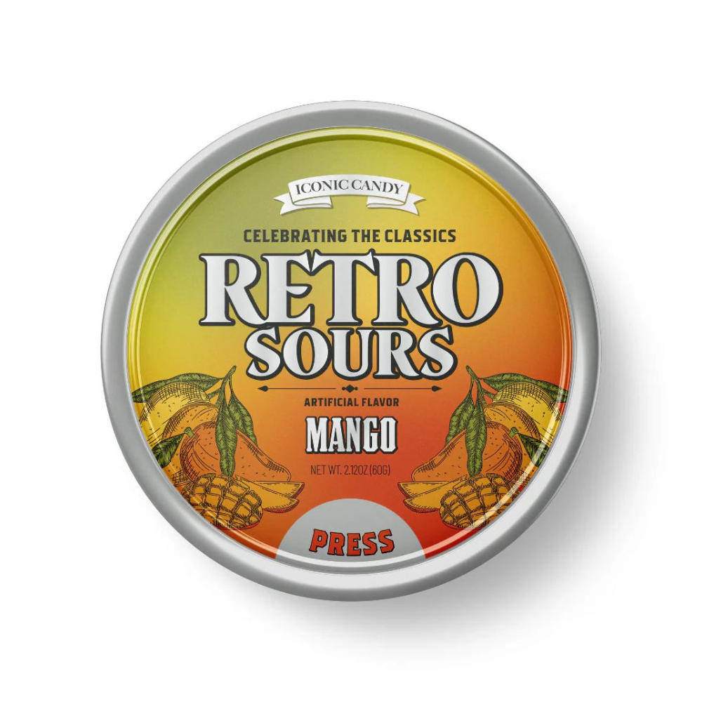 Iconic Candy Retro Sours Mango (60g)