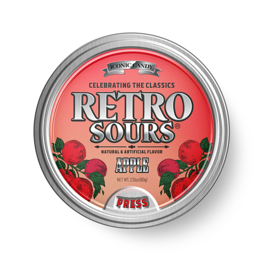 Iconic Candy Retro Sours Red Apple (60g)