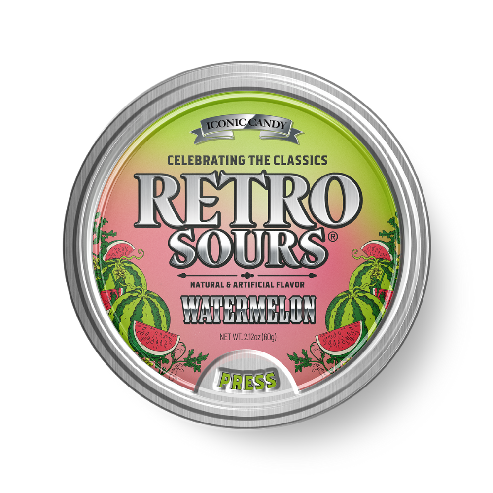 Iconic Candy Retro Sours Watermelon (60g)