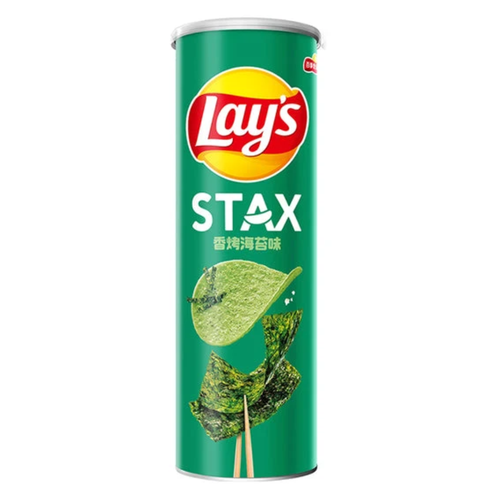 Lay's STAX Roasted Seaweed Flavor (90g)