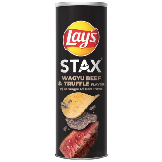 Lay's Stax Wagyu Beef & Truffle Flavor Chips (100g)