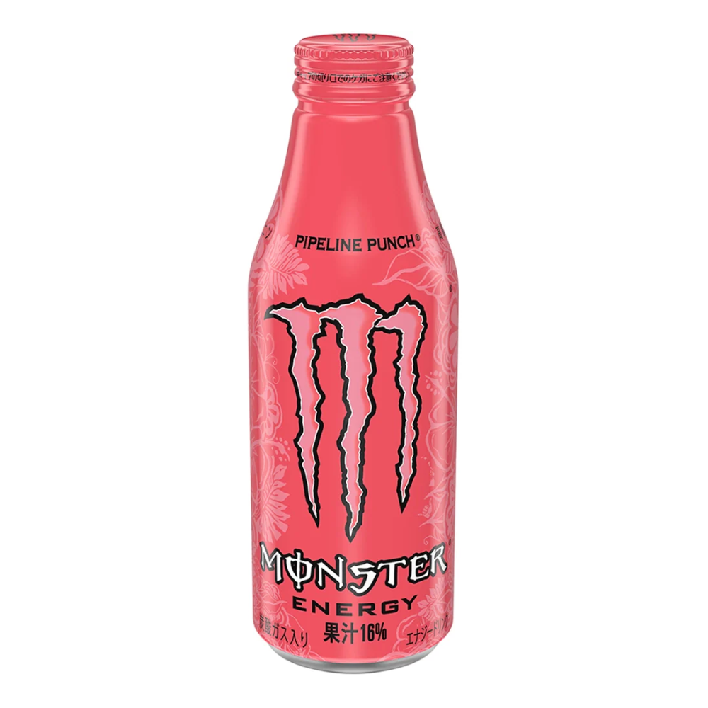 Monster Pipeline Punch Aluminum Bottle Exotic Japanese Energy Drink (500ml)