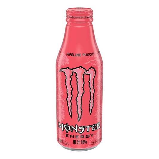 Monster Pipeline Punch Aluminum Bottle Exotic Japanese Energy Drink (500ml)