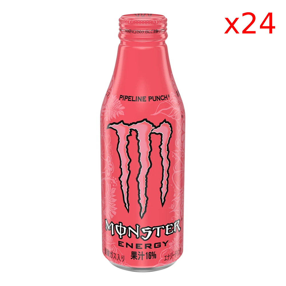 Monster Pipeline Punch Aluminum Bottle Exotic Japanese Energy Drink (500ml)