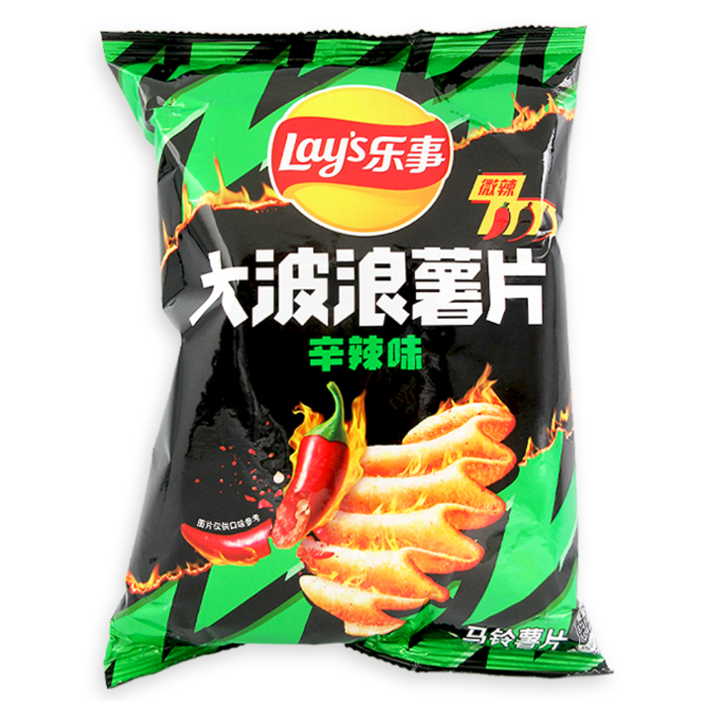 Lay's Pure Spicy Flavor Chips (70g)