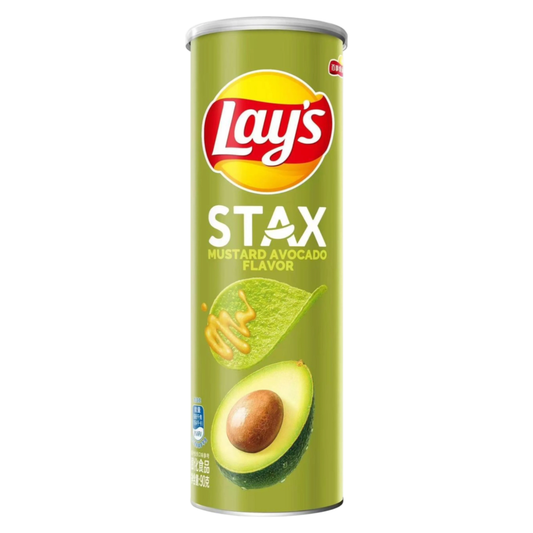 Lay's Stax Mustard Avocado Flavor Chips (100g)