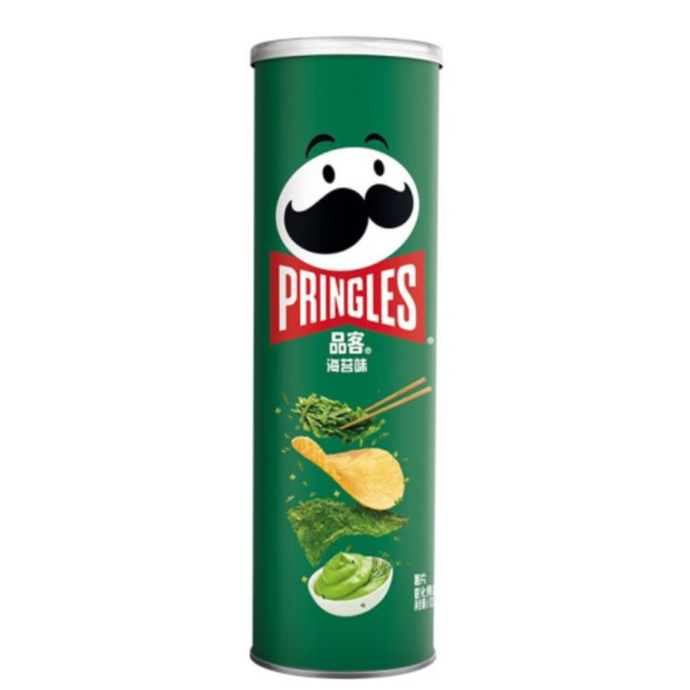 Pringles Seaweed Flavour Chips (110g)