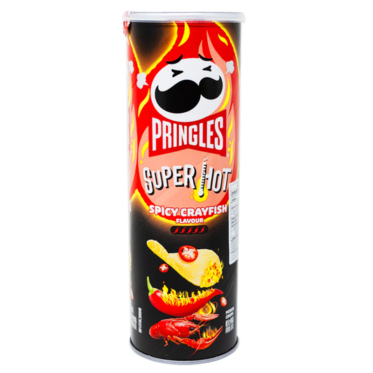 Pringles Super Hot Spicy Crayfish Flavour Chips (110g)