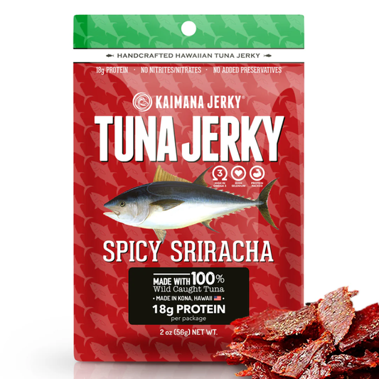Kaimana Jerky Tuna Spicy Sriracha Flavored Jerky (56g)